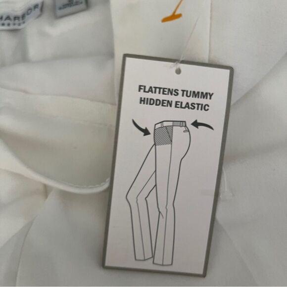 NWT Sag Harbor Comfort Wait Crop Pants stretch Size 10 - Picture 3 of 6